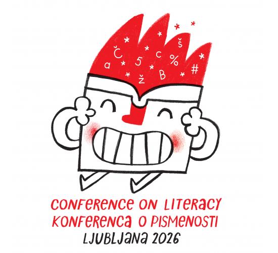 Bralna znacka Logotip za Konferenco o bralni pismenosti DVOJEZICNI