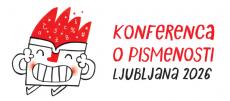 Bralna znacka Logotip za Konferenco o bralni pismenosti FB COVER 820x360 SLOVENSCINA